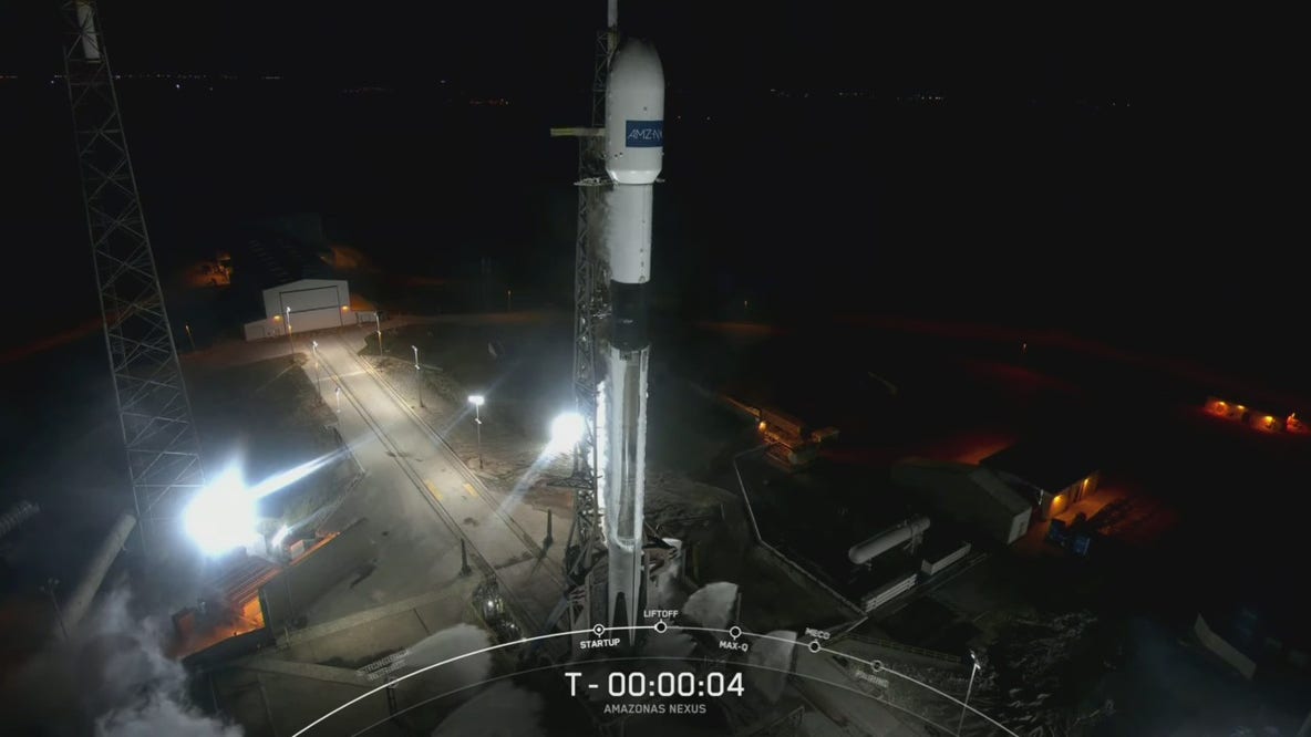 SpaceX launch Falcon 9 carrying Amazonas Nexus communications satellite